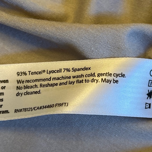 Garnet Hill Eileen Fisher Tencel Jersey Jewel Neck Top - Picture 9 of 11